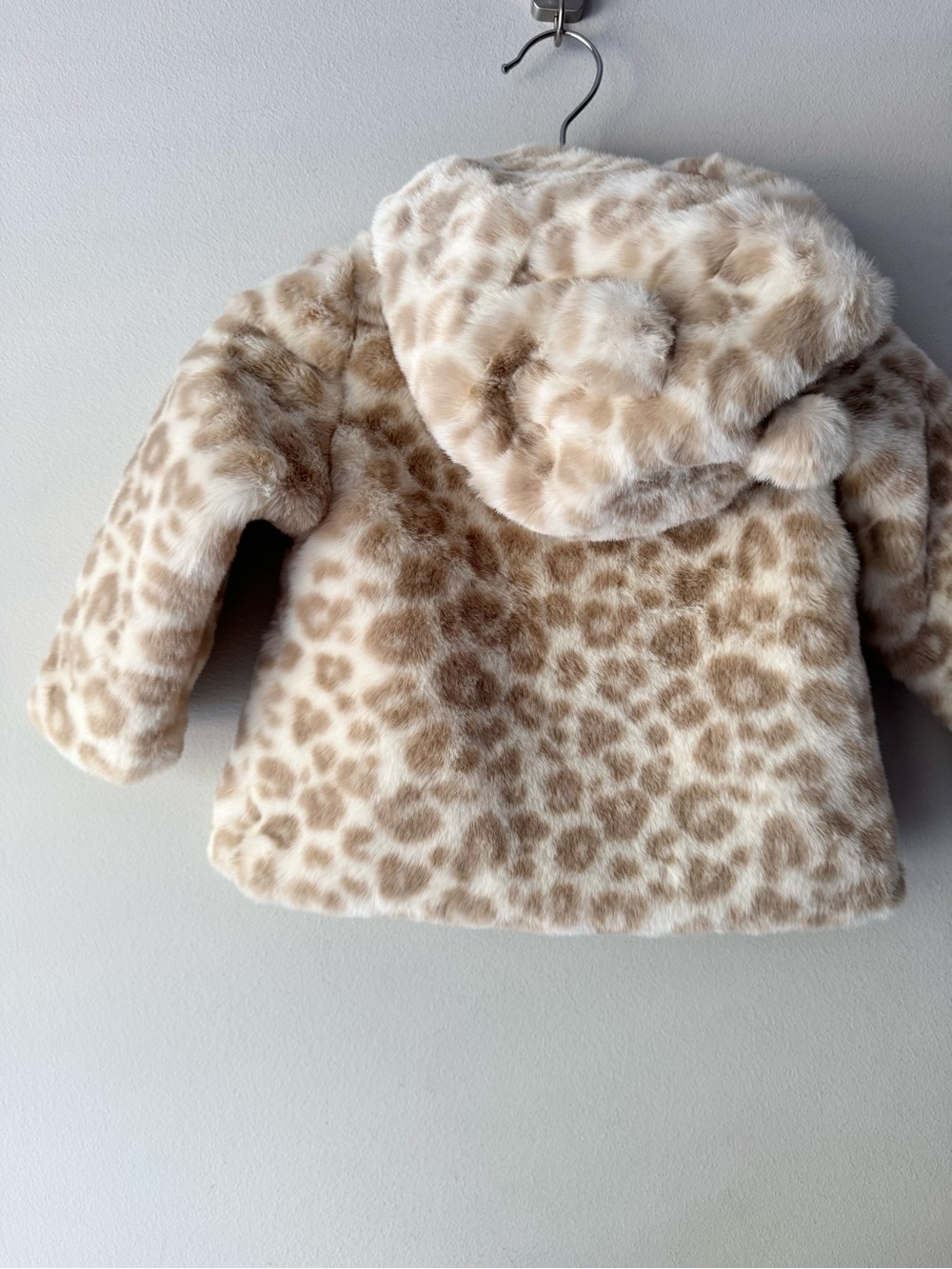 Catherine Malandrino Cheetah Print Hooded Peacoat - Picture 5 of 7